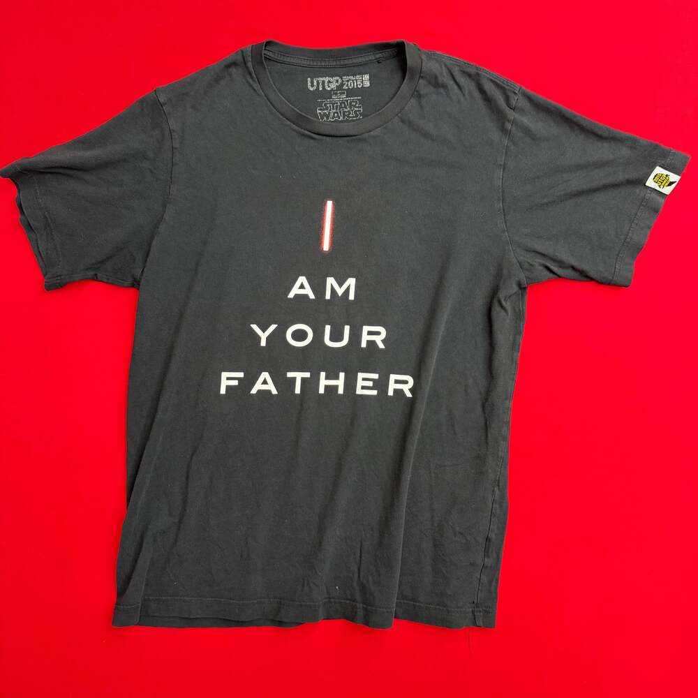 Uniqlo UTGP 2015 Star Wars "I Am Your Father"‎ T-Shirt